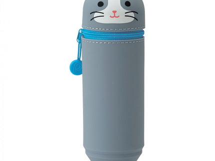 Estuche Smart Fit Punilabo Stand - Gato Gris