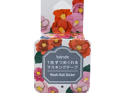 Washi Sticker Roll - Camellia
