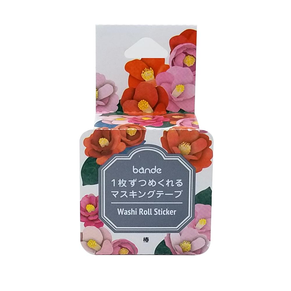 Washi Sticker Roll - Camellia