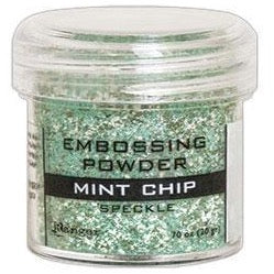 Polvo para Embossing - Speckle - Mint Chip