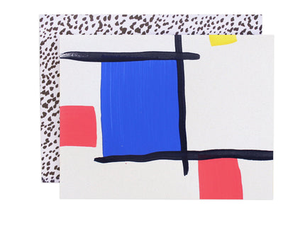 Mondrian - Set 6 Tarjetas y Sobres