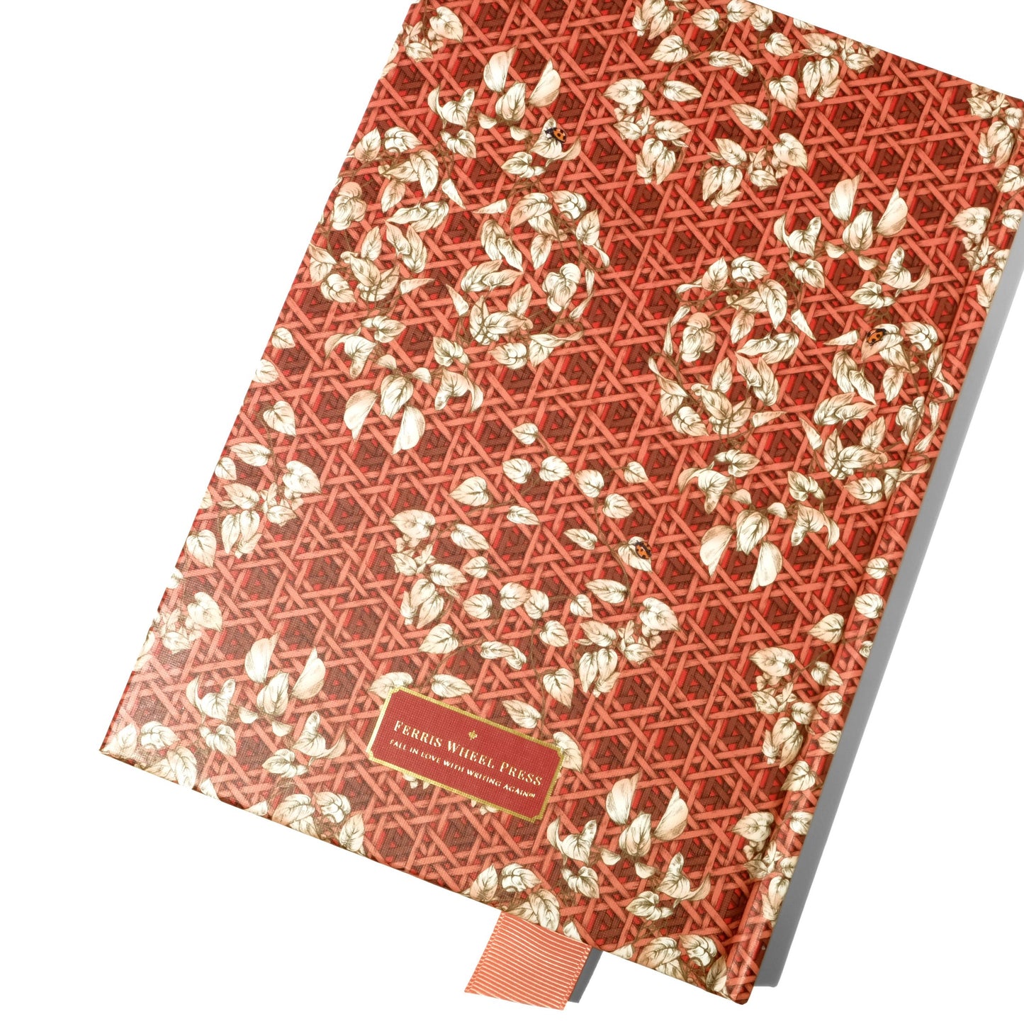 Sketchbook A5 - Enveloped in Rattan - Red