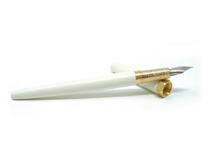 Brush Fountain Pen - Creme Glacee Satin (mate)