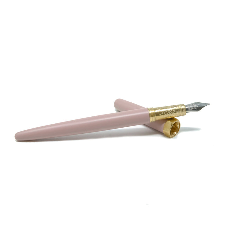 Brush Fountain Pen - Lady Rose Satin (mate)