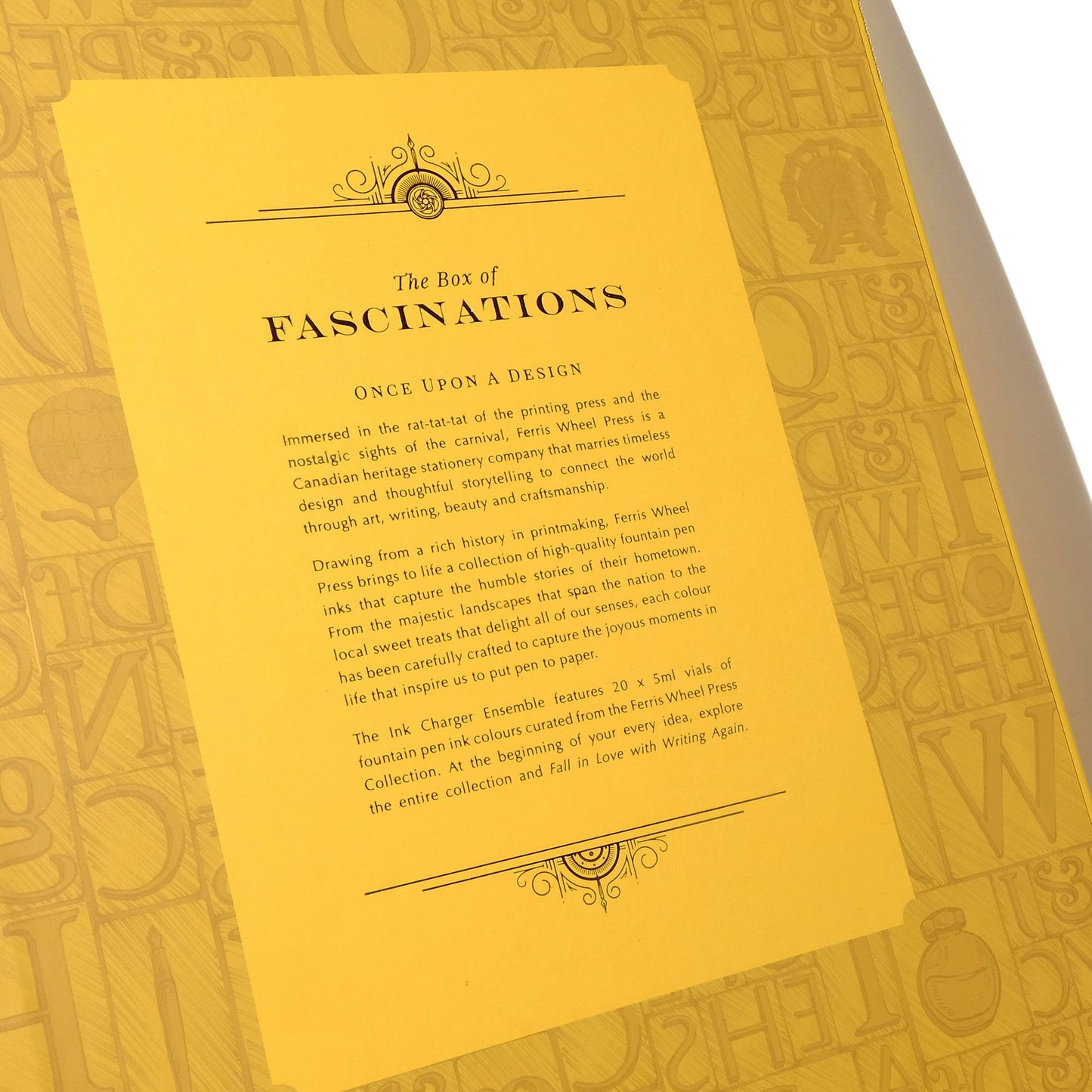 The Box of Fascinations - Vol. 1