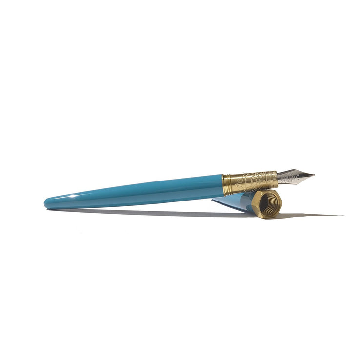 Brush Fountain Pen - Paintmaker's Teal - M