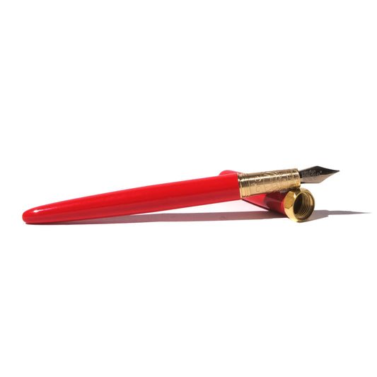 Brush Fountain Pen - Red Carpet - M