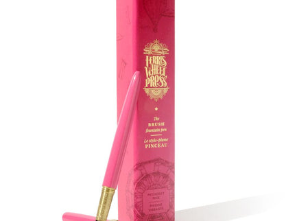 Brush Fountain Pen - Piccadilly Pink - M