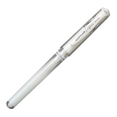 Bolígrafo blanco ECOTEC 2 colores (tinta azul)