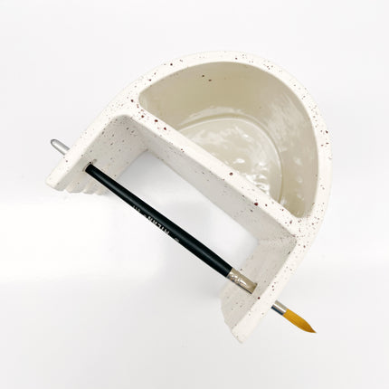 Portapinceles Semicircular