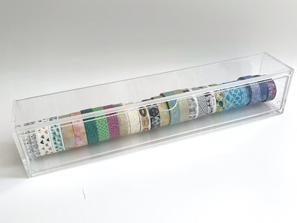 Organizador Acrílico para Washi Tapes  - 1 Fila