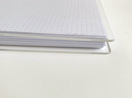 Libreta Acrílica - Papel Opalina - Puntos