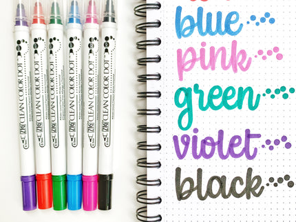 Clean Color Dot - Set de 6