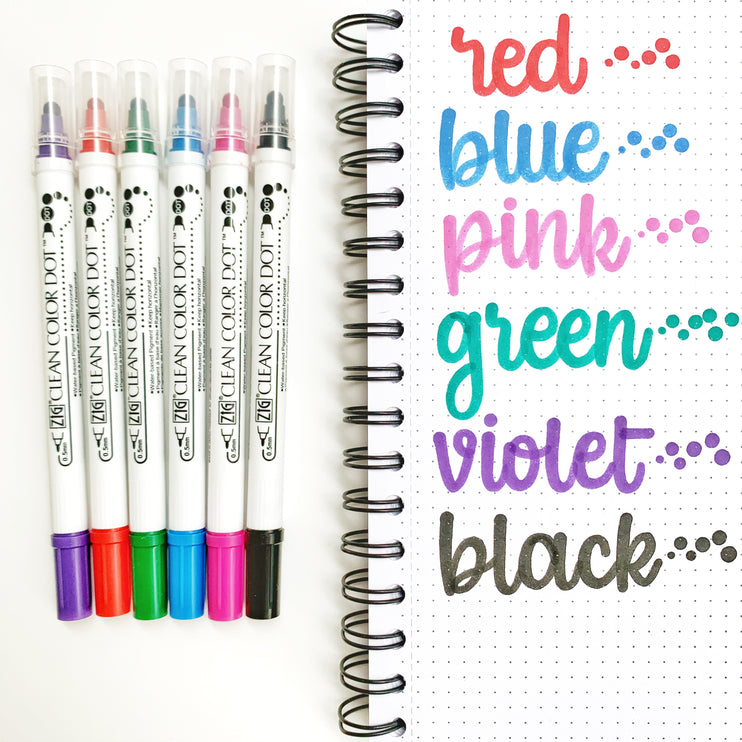 Clean Color Dot - Set de 6