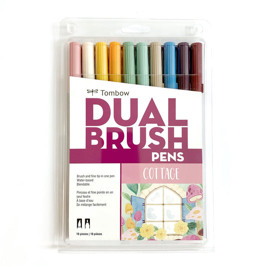 Dual Brush Pens - Cottage