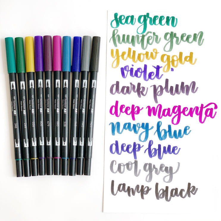 Dual Brush Pens - Bohemian