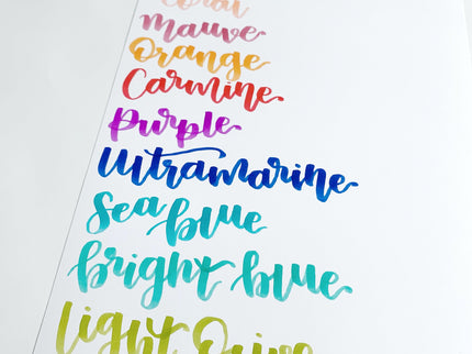 Dual Brush Pens - Retro