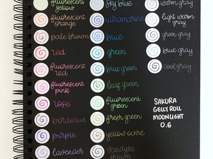 Gelly Roll Moonlight 0.6 - Set de 25