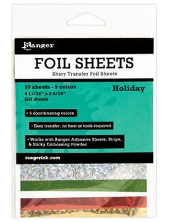 Transfer Foil - 10 piezas - Holiday