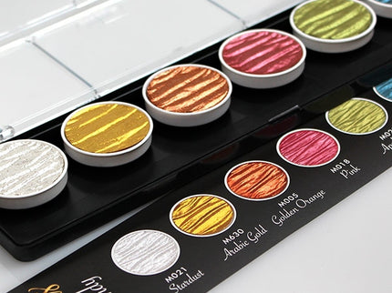 Set de 6 Acuarelas Perladas - Candy