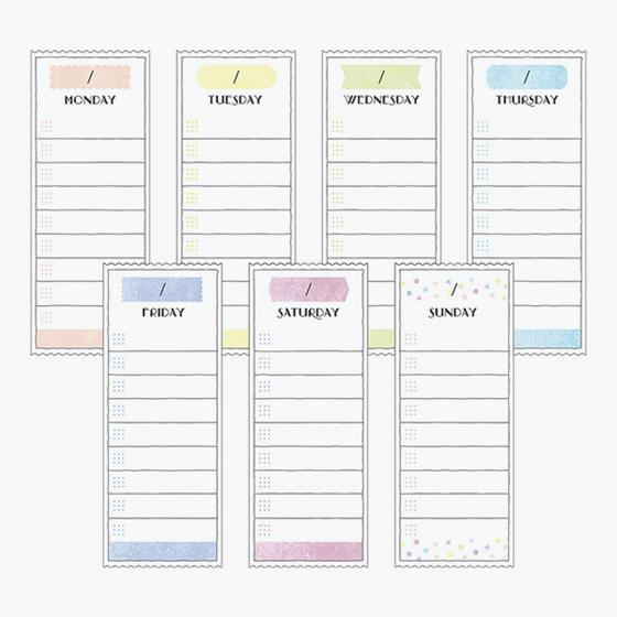 Stickies - Weekly Log