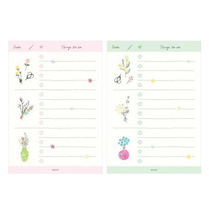 To Do Memo Pad - Flores