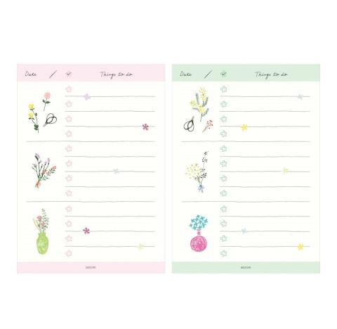 To Do Memo Pad - Flores