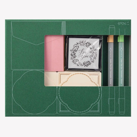 Paintable Stamp Kit - 70 Aniversario