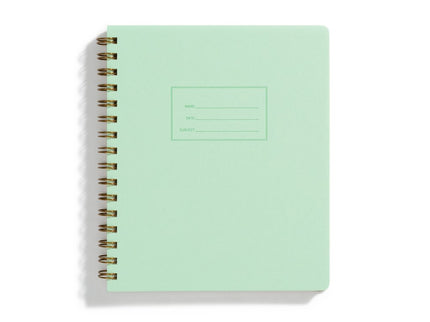 Shorthand Notebook - Mint - En Blanco