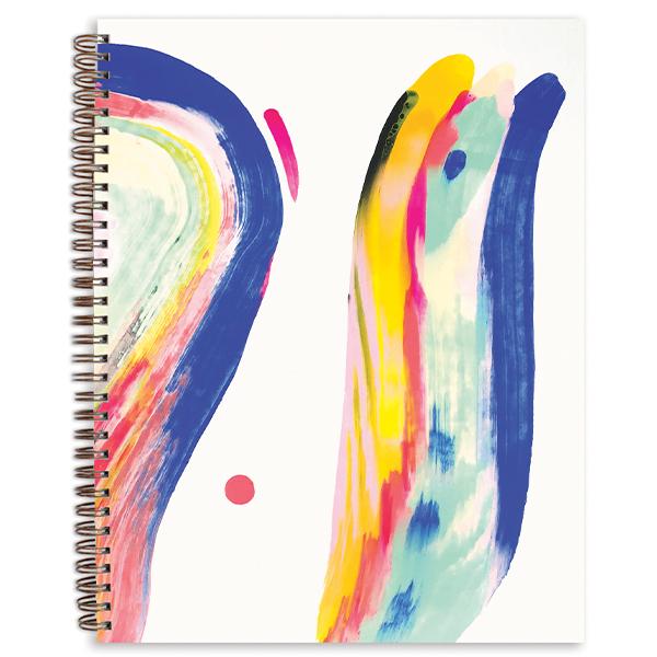 Painted Sketchbook - Candy Swirl - Blank