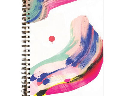Painted Notebook - Candy Swirl - Blank