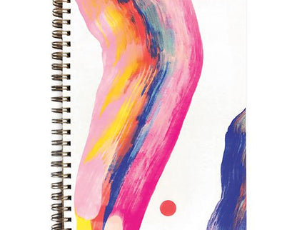 Painted Notebook - Candy Swirl - Blank