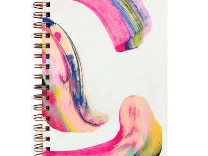 Painted Notebook - Candy Swirl - Blank