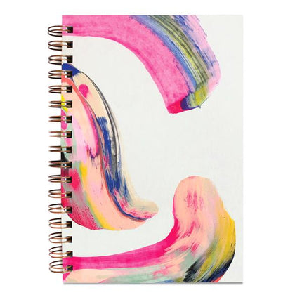 Painted Notebook - Candy Swirl - Blank