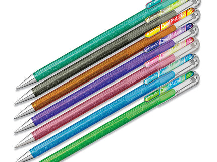 Lapiceros Hybrid Dual Metallic Glitter - (Unidad)