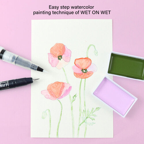 Exploring Watercolor Set - Flores