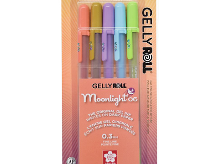Gelly Roll Moonlight 0.6 - Set de 5 - Daylight