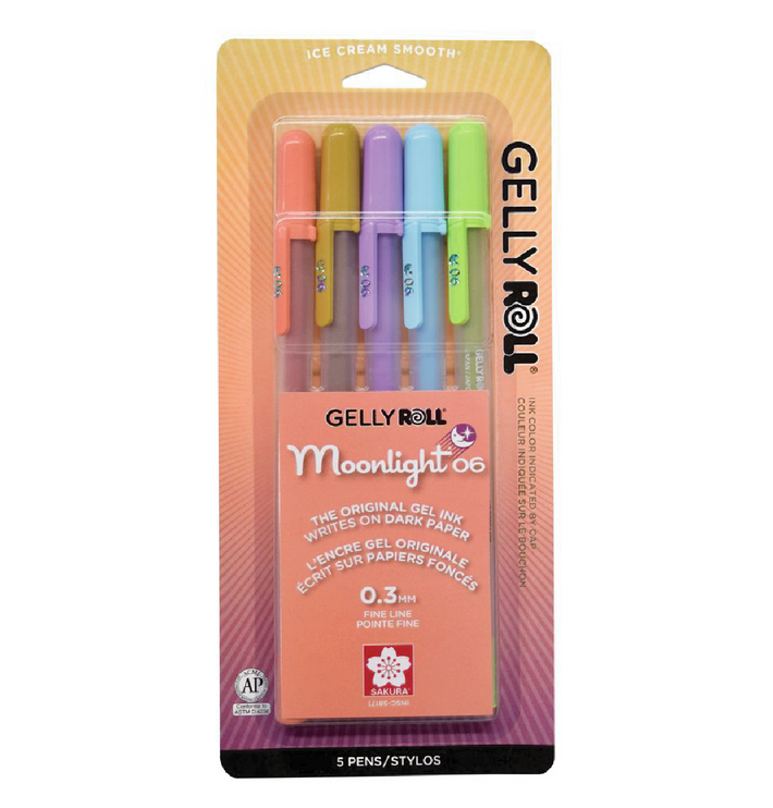 Gelly Roll Moonlight 0.6 - Set de 5 - Daylight