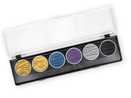 Set de 6 Acuarelas Perladas - Pharao