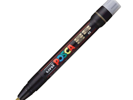 Posca Brush - PCF-350 - Dorado
