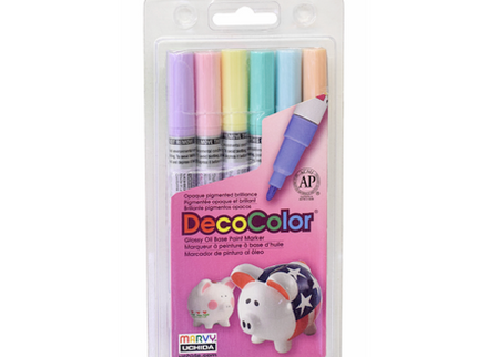 DecoColor - Pastel - Set de 6