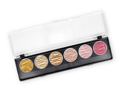 Set de 6 Acuarelas Perladas - Vintage