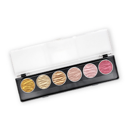Set de 6 Acuarelas Perladas - Vintage