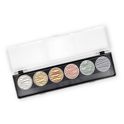 Set de 6 Acuarelas Perladas - Silk