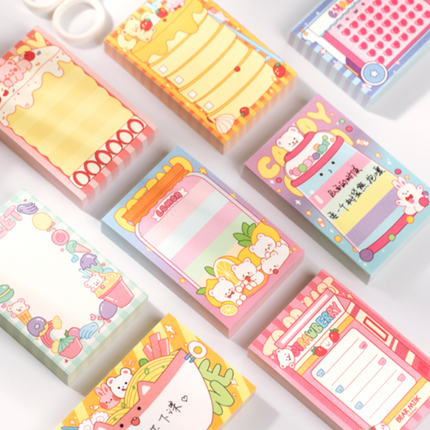 Mini Note Pad Cartoon - 100 hojas