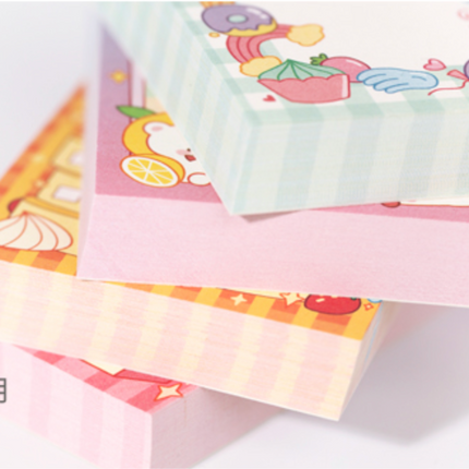 Mini Note Pad Cartoon - 100 hojas