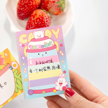 Mini Note Pad Cartoon - 100 hojas