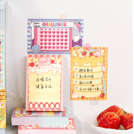 Mini Note Pad Cartoon - 100 hojas