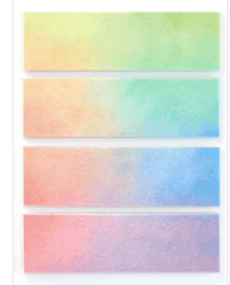 Kitta - Washi Strips - Aurora