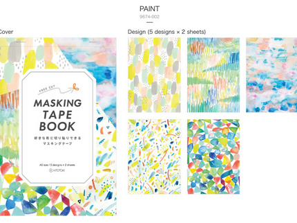 Masking Tape Book - Paint (Pequeño)